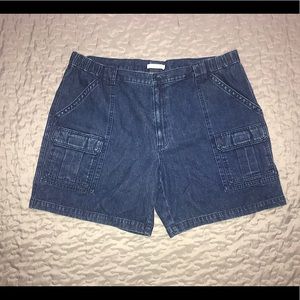 Jean Cargo Shorts